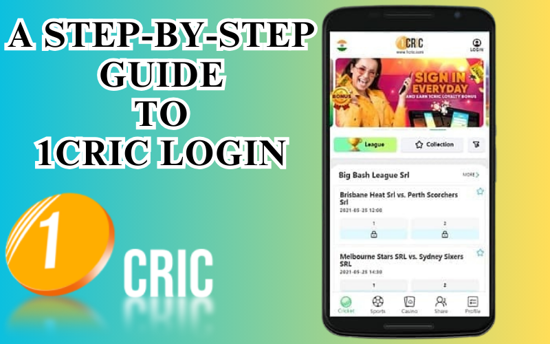 1cric login featured