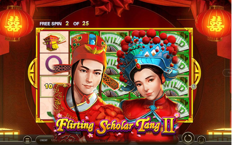 FLIRTING SCHOLAR TANG Ⅱ, Slot Games featured